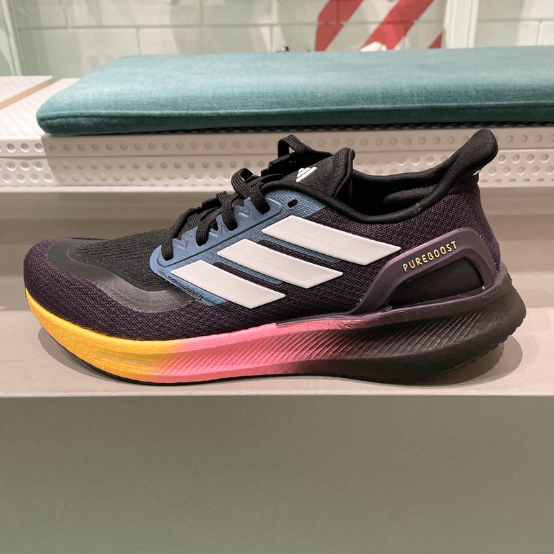 阿迪达斯男女鞋2024秋新款 PUREBOOST 5减震防滑跑步运动鞋IH3833