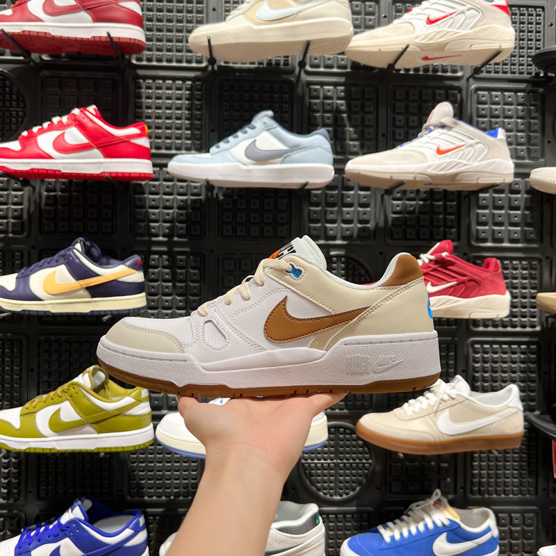 耐克男鞋2024夏新款FULL FORCE复古休闲鞋运动经典板鞋HJ3485-121