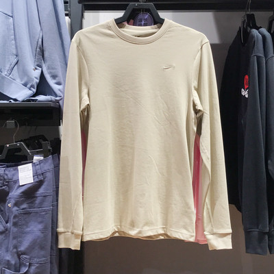 Nike耐克男子2025春新款速干透气时尚百搭休闲长袖T恤 FB8586-251