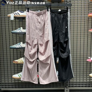 阿迪达斯女子2025夏季 舒适百搭透气运动休闲长裤 KE9790 9791 新款