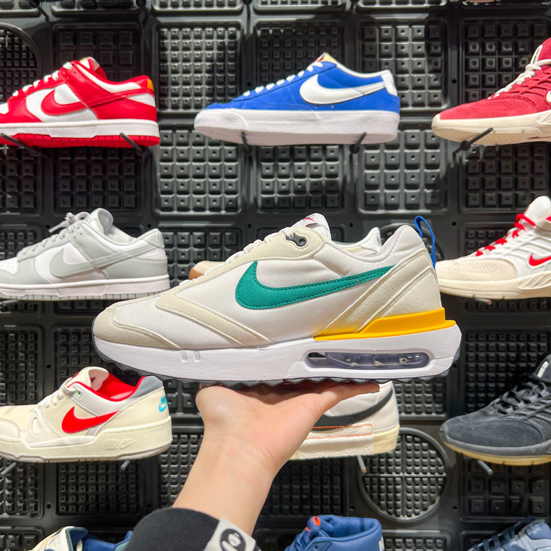 耐克男鞋2024夏款AIR MAX减震气垫透气舒适运动休闲鞋 DV3489-100