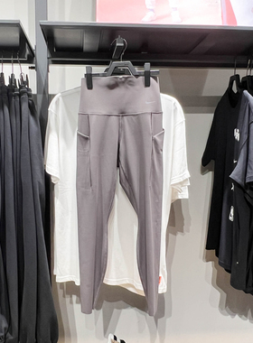 耐克女装2024春夏新款速干高腰九分紧身裤运动健身长裤DQ5898-254