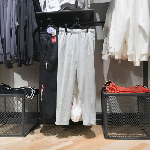 耐克男卫裤2024冬季新款针织宽松简约舒适时尚休闲长裤BV2714-063