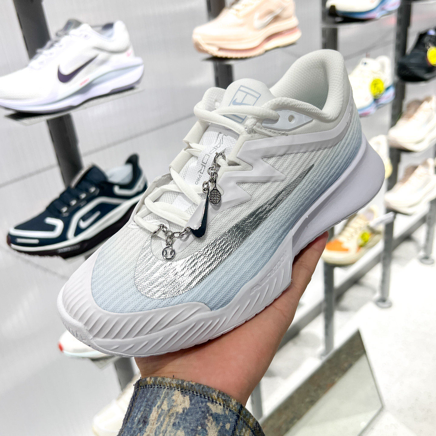 正品耐克女鞋夏新款ZOOM VAPOR PRO 3HC运动休闲网球鞋IR8252-401