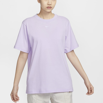 NIKE耐克女装2024夏新款休闲短袖宽松舒适透气运动T恤 FD4150-511