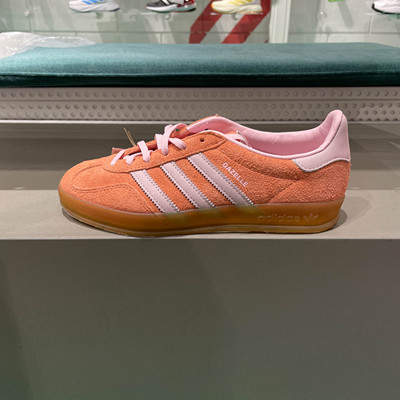 阿迪达斯三叶草女鞋2024夏新款时尚经典运动休闲板鞋T头鞋 IE2946