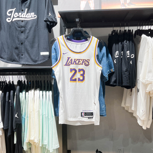 103 洛杉矶湖人队速干运动篮球上衣DN2081 NIKE耐克男装 2024夏新款