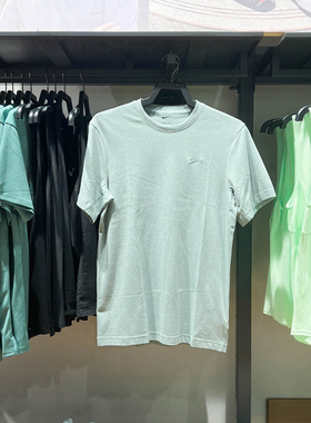 耐克男装2024夏新款短袖宽松透气舒适百搭运动休闲T恤 DV9832-361