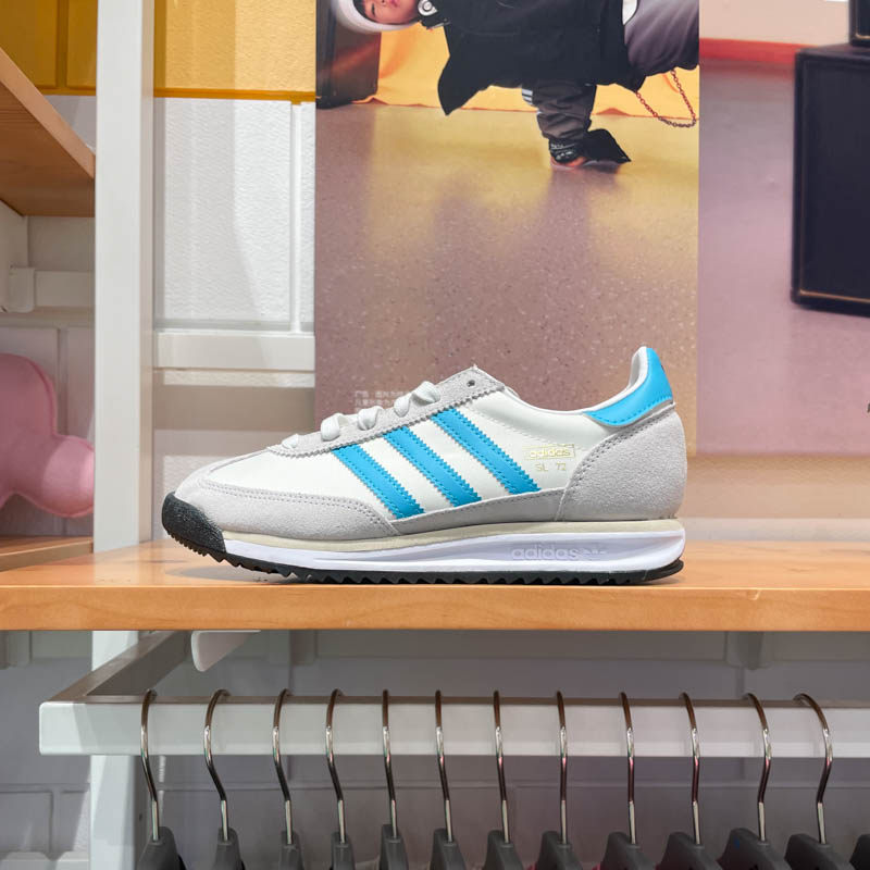 Adidas阿迪达斯三叶草女子2024秋季SL 72 RS经典薄底休闲鞋JI2495