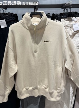 Nike耐克男子2025冬季新款百搭保暖运动休闲卫衣套头衫IO7828-229