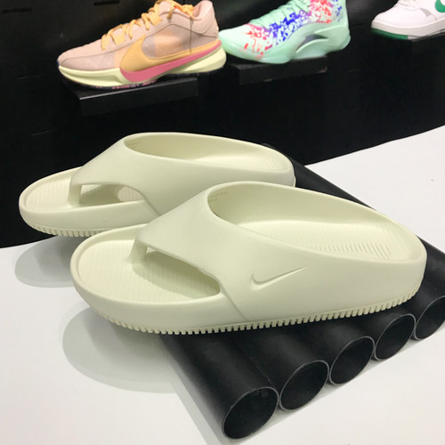 NIKE耐克女鞋2024夏季新款居家时尚舒适百搭休闲人字拖FD4115-003