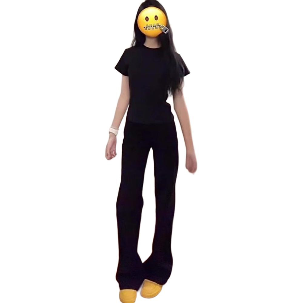 SRCG 美式高街设计感复古水洗窄版原色直筒裤宽松显瘦显高牛仔裤,女装/女士精品,牛仔裤,淘宝优惠券,粉丝福利购,淘宝优惠卷