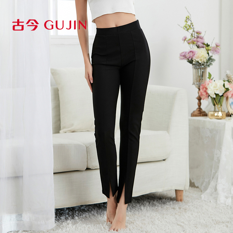 古今秋季黑色红色简洁纯色单层柔软贴肤时尚打底裤女3K158,女士内衣/男士内衣/家居服,保暖裤,淘宝优惠券,粉丝福利购,淘宝优惠卷