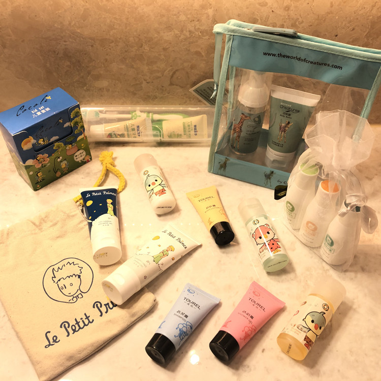 五星级酒店选用 儿童洗护套装 洗发水沐浴液润肤乳瑞吉柏悦喜来登