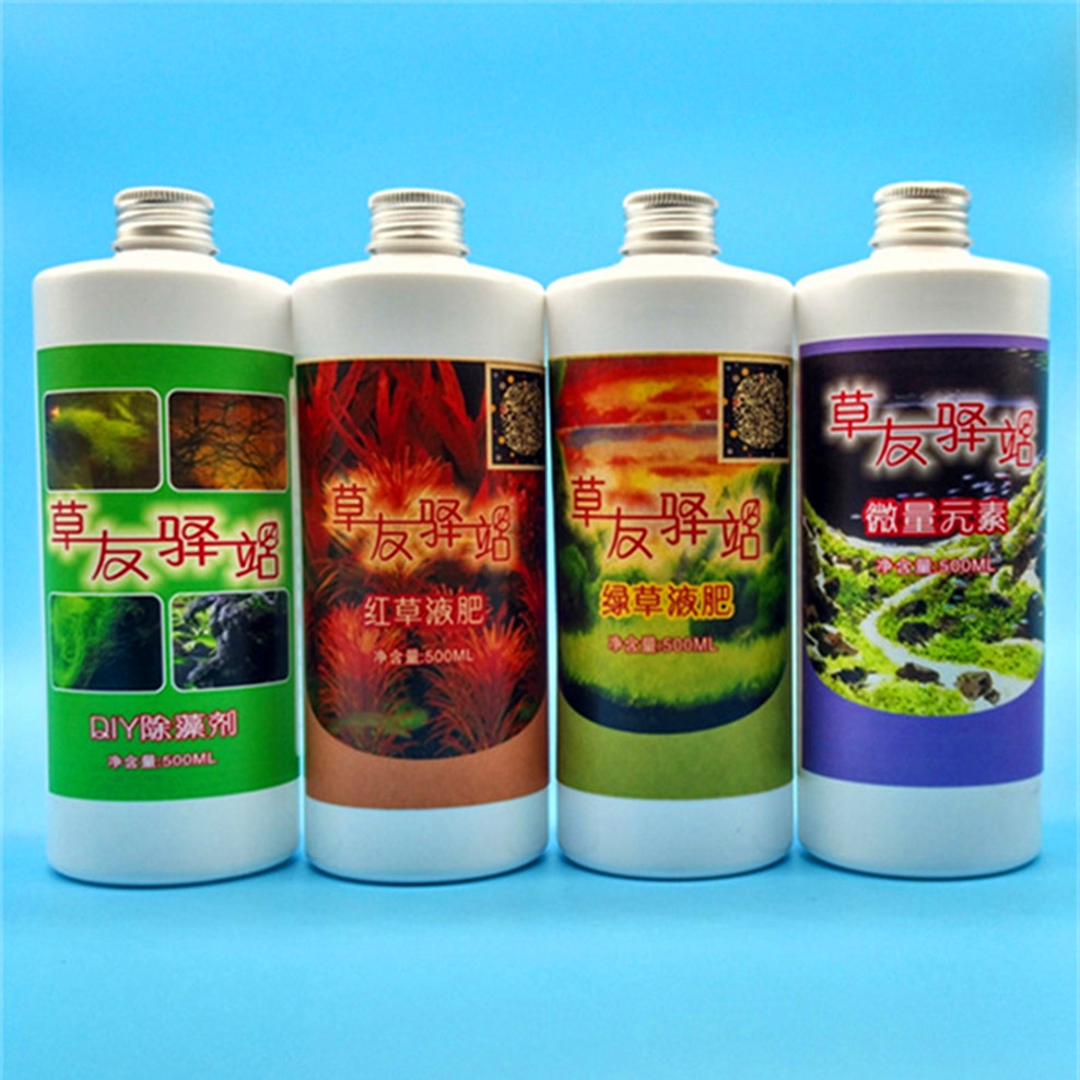 草房自用 自制DIY水草缸营养液微量元素除螺剂除藻剂综合液肥