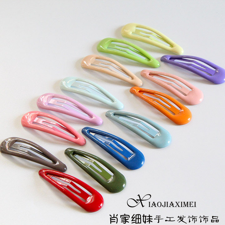 儿童发饰林小宅同款发夹糖果马卡龙果冻色水滴BB刘海边夹碎发发卡,饰品/流行首饰/时尚饰品新,发饰,淘宝优惠券,粉丝福利购,淘宝优惠卷