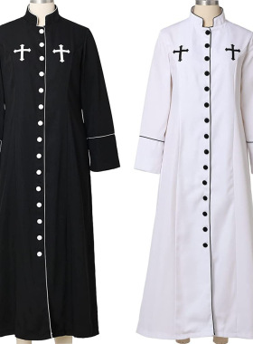 Jubah paderi gereja jubah sami zaman pertengahan pakaian gol