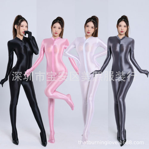 冰丝健身裤女开档交叉亮色薄款透