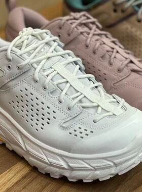 Hoka OneOne Tor Ultra Low 1130310 灰白 户外徒步低帮运动跑鞋
