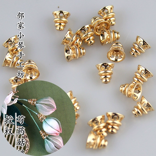 Медный бокал, китайская шпилька ручной работы, аксессуар для волос, серьги, аксессуары, 9мм