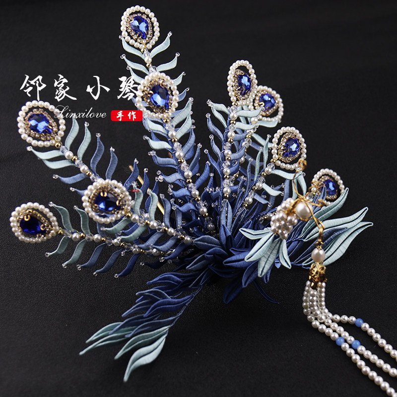 手工diy蓝凤凰进阶款正凤无详细