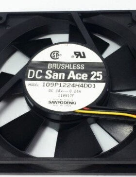 正品全新正品山洋12025/12cm 24V 0.24A 109P1224H4D01 散热风扇