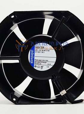 原装德国进口 6424TDR 24V 2.1A 50.4W 17CM变频器高端风扇