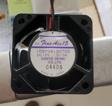 DC Fine Ace 15 109P0412H702 12V 0.13A 4015 2线 4cm 机箱 风扇