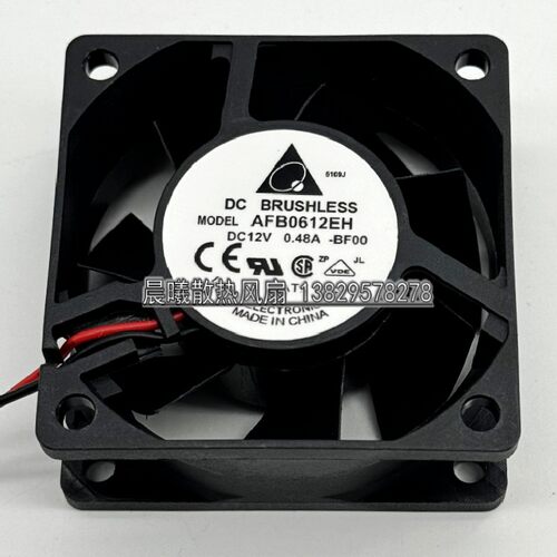 台达 AFB0612EH 6025 12V 0.48A 6CM/厘米 4线温控 CPU服务器风扇