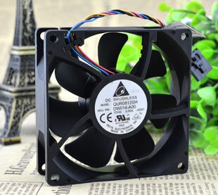 原装 台达 8025 12V 0.5A PWM调速 8CM/厘米高速风扇 QUR0812SH