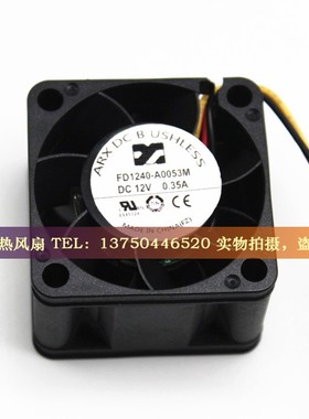 ARX CeraDyna FAN FD1240-A0041M/A0051M 12V 0.35A 4CM 4028风扇