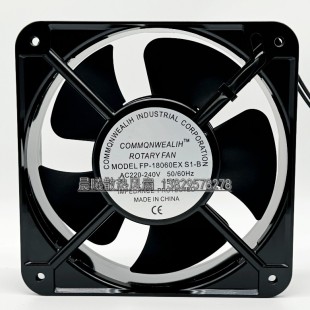 B散热风扇AC220V 18060EXS1 180X180X60mm 轴流风机FP 全新正品