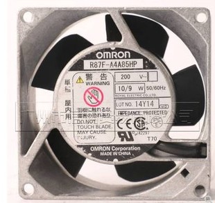 200V 8CM R87F 铝框交流风 日本OMRON A4A85HP 原装 正品