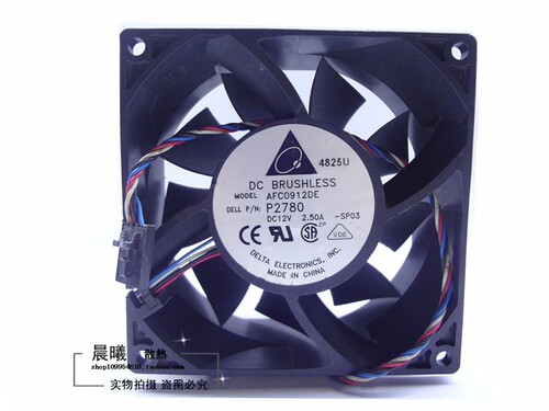 台达 AFC0912DE U4218 12V 2.5A 4线 9038 9厘米 暴力 服务器风扇