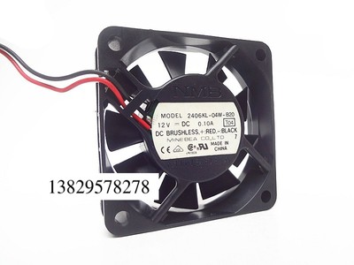 NMB 6CM 6厘米 6015 12V 0.10A cpu静音 散热风扇 2406KL-04W-B20