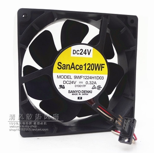 9WF1224H1D03 24V原装发那科FANUC 防水风扇 原装正品针式插头