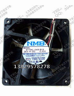 B19 24V 4715KL 三线轴流风扇 120 05W 正品 NMB 0.20A原装