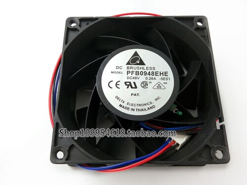 台达 PFB0948EHE 9CM 9038 48V 0.26A 双滚珠 变频器风扇机箱风扇