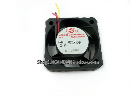 4CM 4厘米 4012 24V 3线 F41LP-024XK-9 双滚珠 变频器风扇