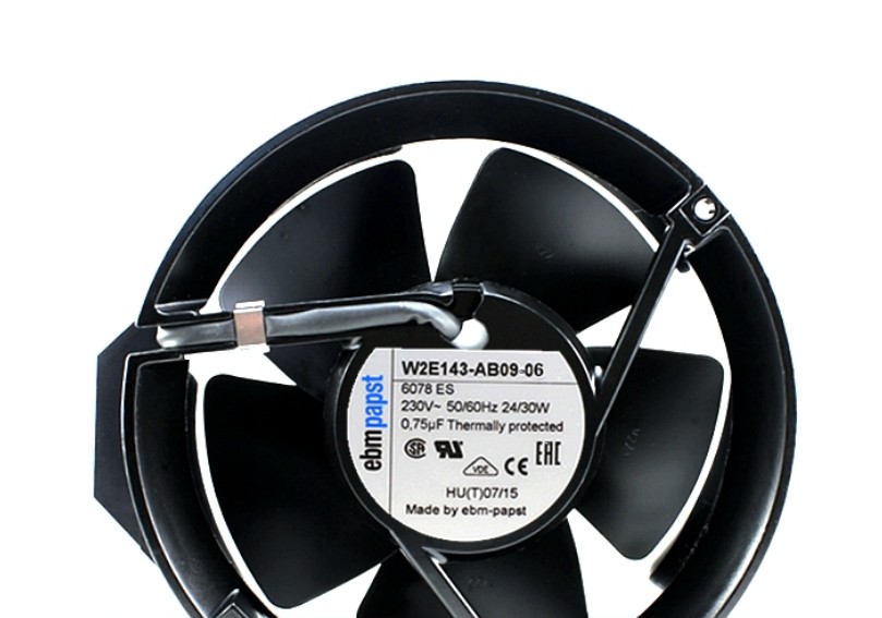 W2E143-AB09-06原装德国ebmpapst 230V 24/30W 172*50耐高温风机