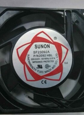 9cm 9025 220V 90*90*25MM  机箱机柜散热风扇 SF9225AT 2092HBL