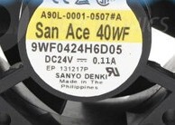 原装 9WF0424H6D05 DC24V 0.11A 变频器IP55高端防水风扇