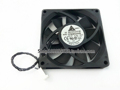 台达 8015 散热风扇EFB0812HHB Hp风扇CPU 8CM 12V .40A 散热风扇