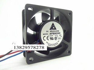 R00 24V 0.11A 原装 6025 AFB0624H 6CM 三线报警变频器风扇 台达