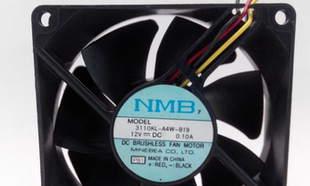 B19 8025 DC12V 服务器 A4W 0.10A 风扇 3110KL