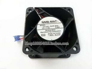 12V 双滚珠风扇 2415KL 厘米 6CM 0.86A 6038 B69 S4W NMB 正品