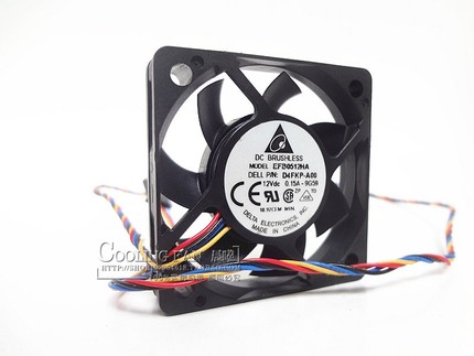 台达5010 12V 0.15A P/ND4FKP-A00 EFB0512HA 4线cpu机箱散热风扇