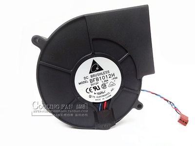 烧烤炉专用抽风风扇 离心 涡轮 鼓风机 BFB1012H 9733 12V 1.20A