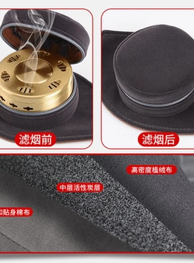 艾灸衣纯铜艾灸盒布套悬灸艾灸随身灸无烟多联直供