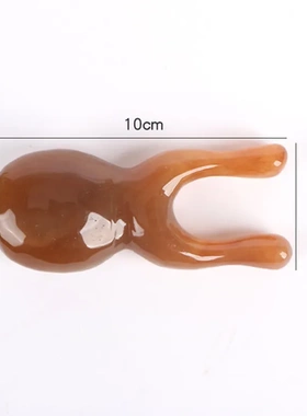 头部牛角雀三足树脂按摩梳工艺梳海豚按摩器仿牛角鼻子